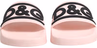Pink Rubber Slides Sandals Beachwear Shoes 5