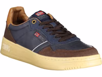 Blue Polyurethane Men Sneaker 2