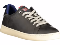Black Polyurethane Men Sneaker 2