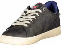 Black Polyurethane Men Sneaker 3