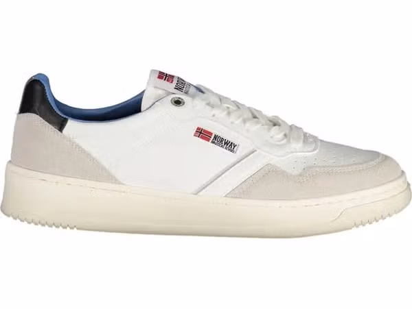 Bianco Polyurethane Men Sneaker