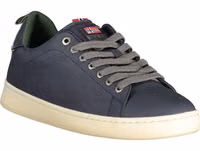 Blue Polyurethane Men Sneaker 2