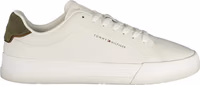 White Polyurethane Men Sneaker 1