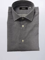 Blue Cotton Men Shirt 1