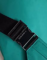 Green Logo Plaque Nylon Waist Fanny Pack Men's Borse Bag 5