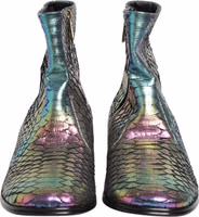 Multicolor Chelsea Short Ankle Boots Shoes 1