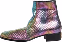 Multicolor Chelsea Short Ankle Boots Shoes 5