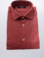 Red Cotton Men's Shirt 1