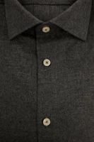Gray Cotton Men Shirt 3