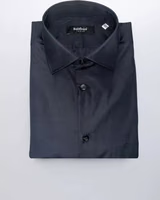 Black Cotton Men Shirt 1