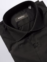 Black Cotton Men's Shirt 2