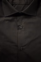 Black Cotton Men's Shirt 3