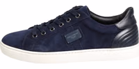 Blue Leather Suede Low Top Sneakers Shoes 5