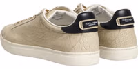 Beige London Low Top Leather Sneakers Shoes 4