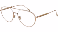 Rose Gold Metal Glasses (Frames) 1