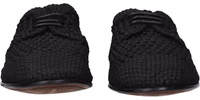 Black Fabric Oxfords And Derbies 3