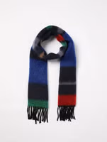 Gray Wool Scarf 2