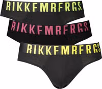 Black Polyester Men's Underwear 1