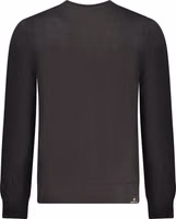 Black Cotton Men Sweatshirt 2
