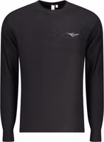 Black Cotton Men's Sweater 1