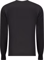 Black Cotton Men's Sweater 2