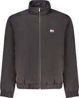 Black Polyester Men's Jacket 1