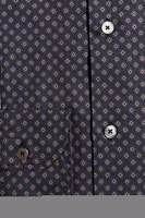 Blue Cotton Men's Slim Fit Shirt 4