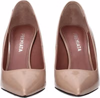 Pink Leather Pumps 3