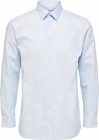 Blue Cotton Dress Shirt 1