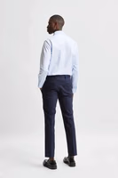 Blue Cotton Dress Shirt 3