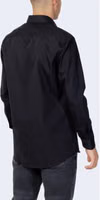 Black Cotton Dress Shirt 3