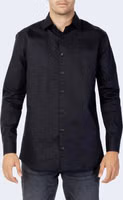Black Cotton Dress Shirt 5