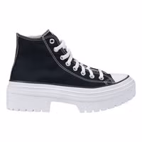 Black Fabric Chunky Sneakers 1