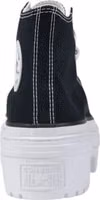 Black Fabric Chunky Sneakers 4