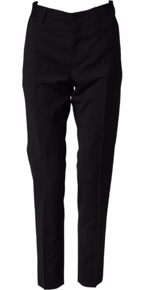 Black Wool Formal Dress Men Trouser Pants