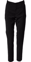 Black Wool Formal Dress Men Trouser Pants 1