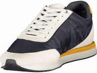 Blue Recycled Polyester Men Sneaker 3