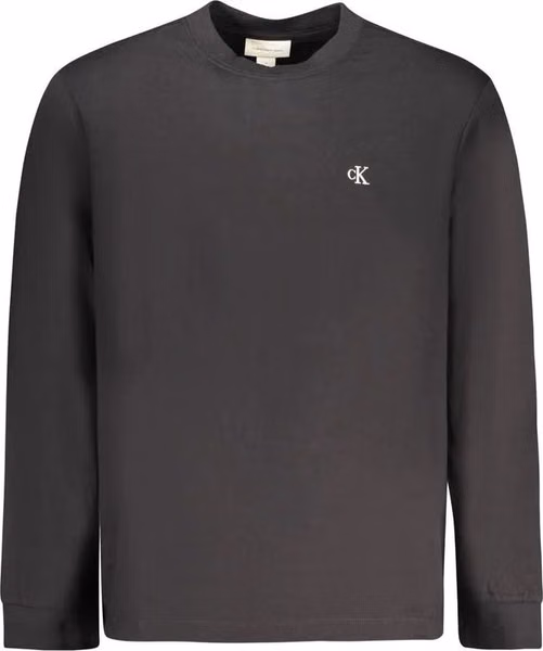 Black Cotton Men T-Shirt