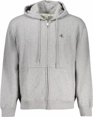 Grigio Cotton Men Sweatshirt