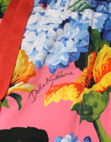Multicolor Floral Mid Waist Jogger Pants 4