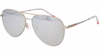 Silver Metal Sunglasses 1