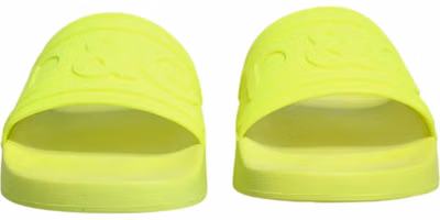 Green Rubber Slides Sandals Beachwear Shoes