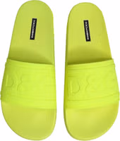 Green Rubber Slides Sandals Beachwear Shoes 2