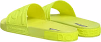Green Rubber Slides Sandals Beachwear Shoes 4