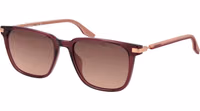 Burgundy Rubber Sunglasses 1