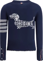 Blue Wool Oves Aries Sweatshirt 2