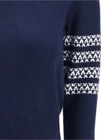 Blue Wool Oves Aries Sweatshirt 3