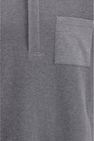 Gray Cotton Polo Shirt 3