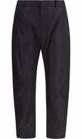 Black Recycled Polyamide Casual Pants 1