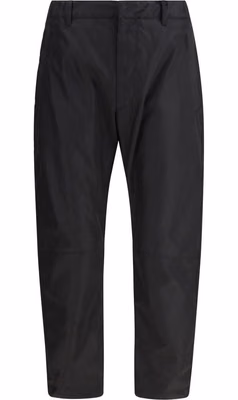 Black Recycled Polyamide Casual Pants